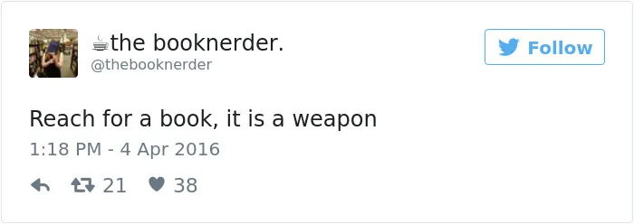 67 Funny Tweets That Only Book Worms Will Understand