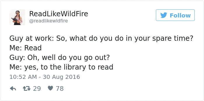 67 Funny Tweets That Only Book Worms Will Understand