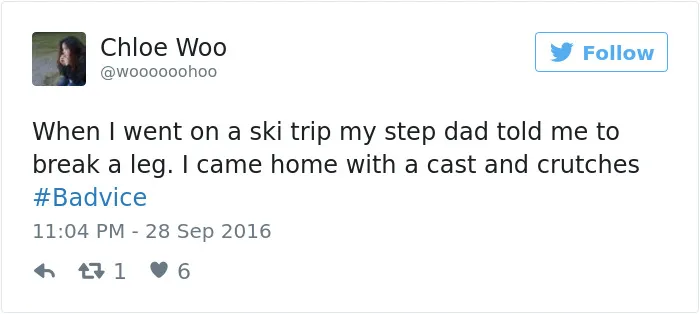People Share The Worst Advice They've Ever Received #Badvice