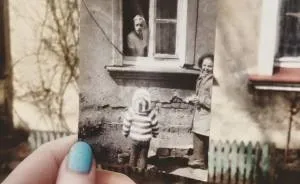 I Incorporated Old Pictures Of My Family Into The Modern Town