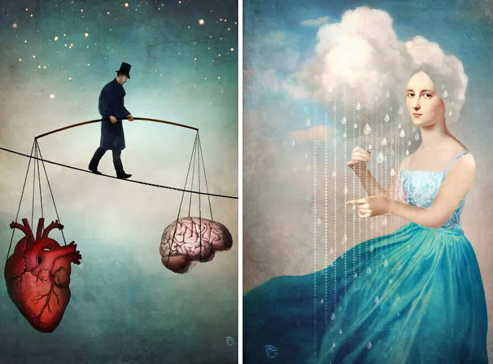 Balance Of Mind And Heart In Surreal Paintings