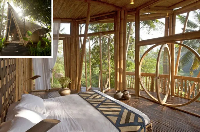I Would Love To Live In This Bamboo House  On 4 Levels