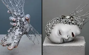 Surreal And Realistic Physical Fragment Sculptures
