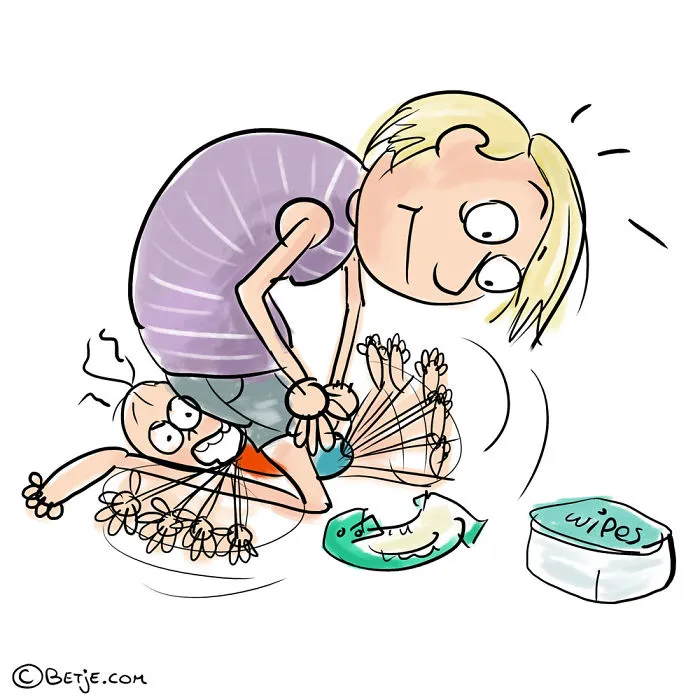 We Struggle With Diapers