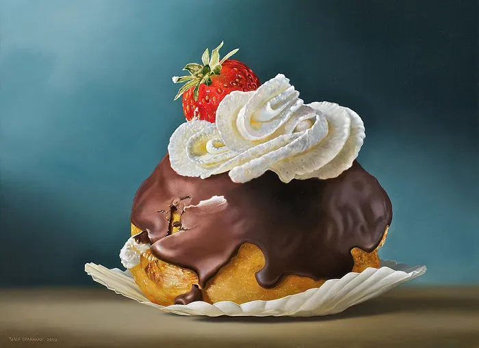 The Beauty Of Everyday Food Represented In Realistic Paintings