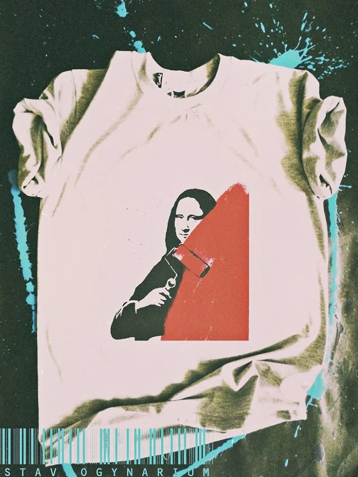 Creative Handmade T-shirts Made By Sophya Stavrogyna   (stavrogynarium)