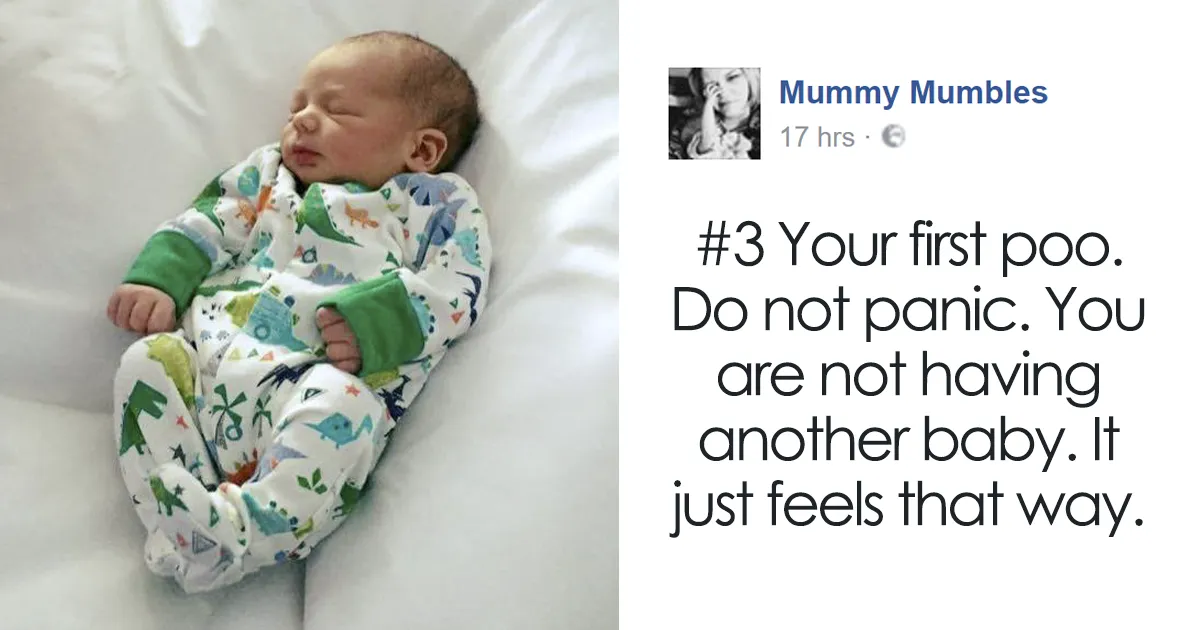 Mom Shares Brutally Honest List Of 20 Things To Know After You've Pushed Out A Baby