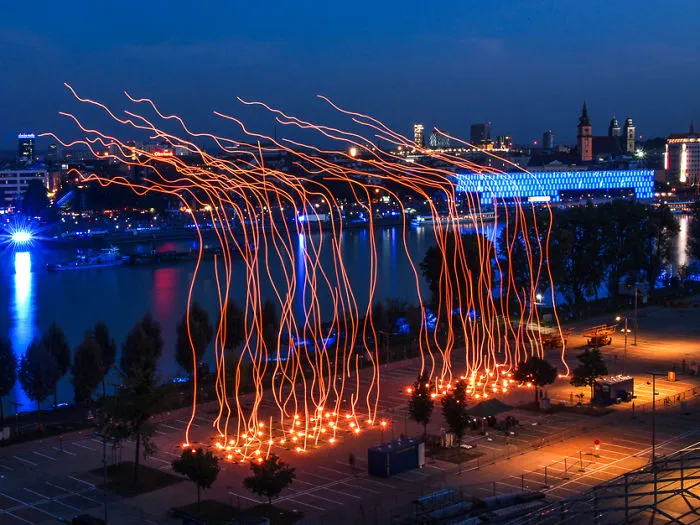 Drone Light Painting