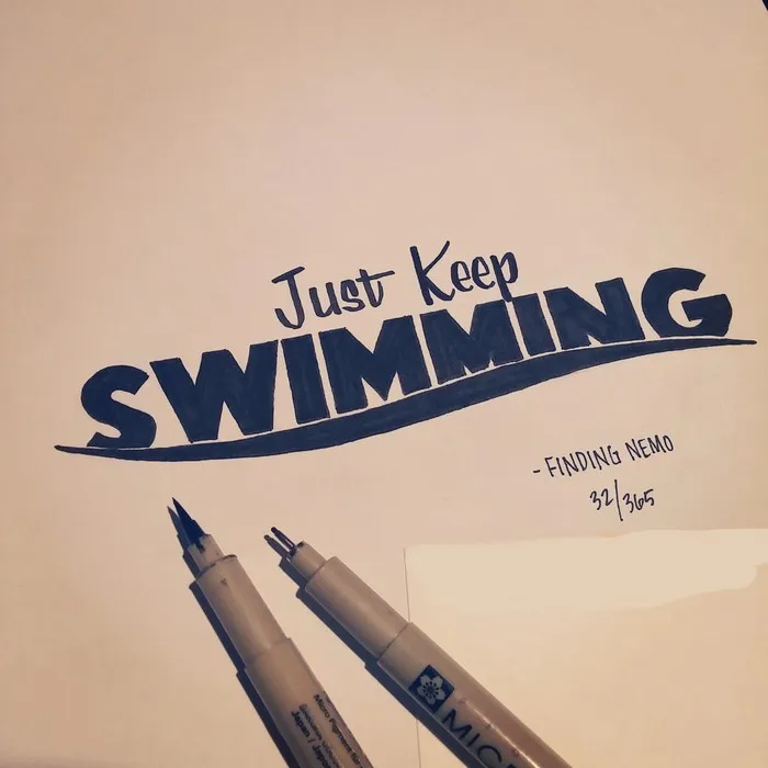 Artist Spends 365 Days Hand-Drawing 365 Movie Quotes
