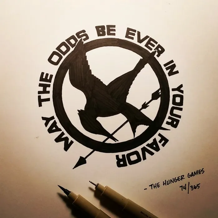Artist Spends 365 Days Hand-Drawing 365 Movie Quotes