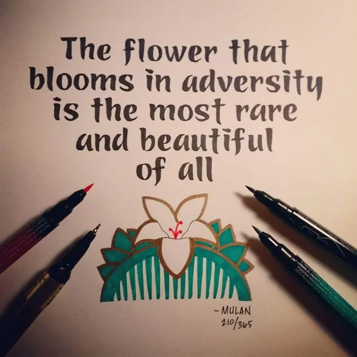 Artist Spends 365 Days Hand-Drawing 365 Movie Quotes