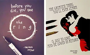 Artist Spends 365 Days Hand-Drawing 365 Movie Quotes