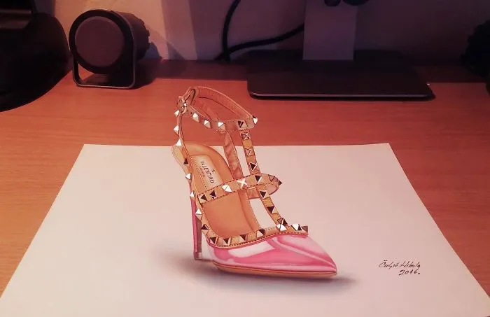 3d Valentino Shoe