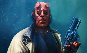 My Recent Digital Painting Of Comics Character Hellboy