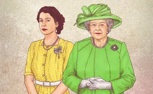 Before & After: Illustrations Of Female Celebrities With Their Younger Selves