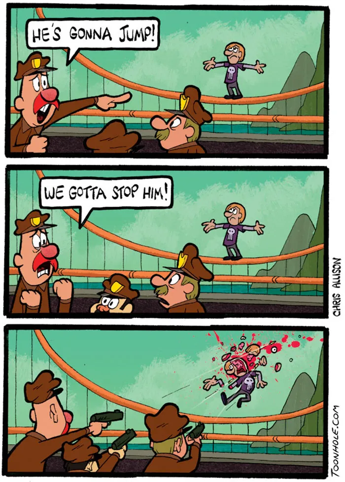 119 Cartoons By Toon Hole That End So Unexpectedly It Will Make You Laugh