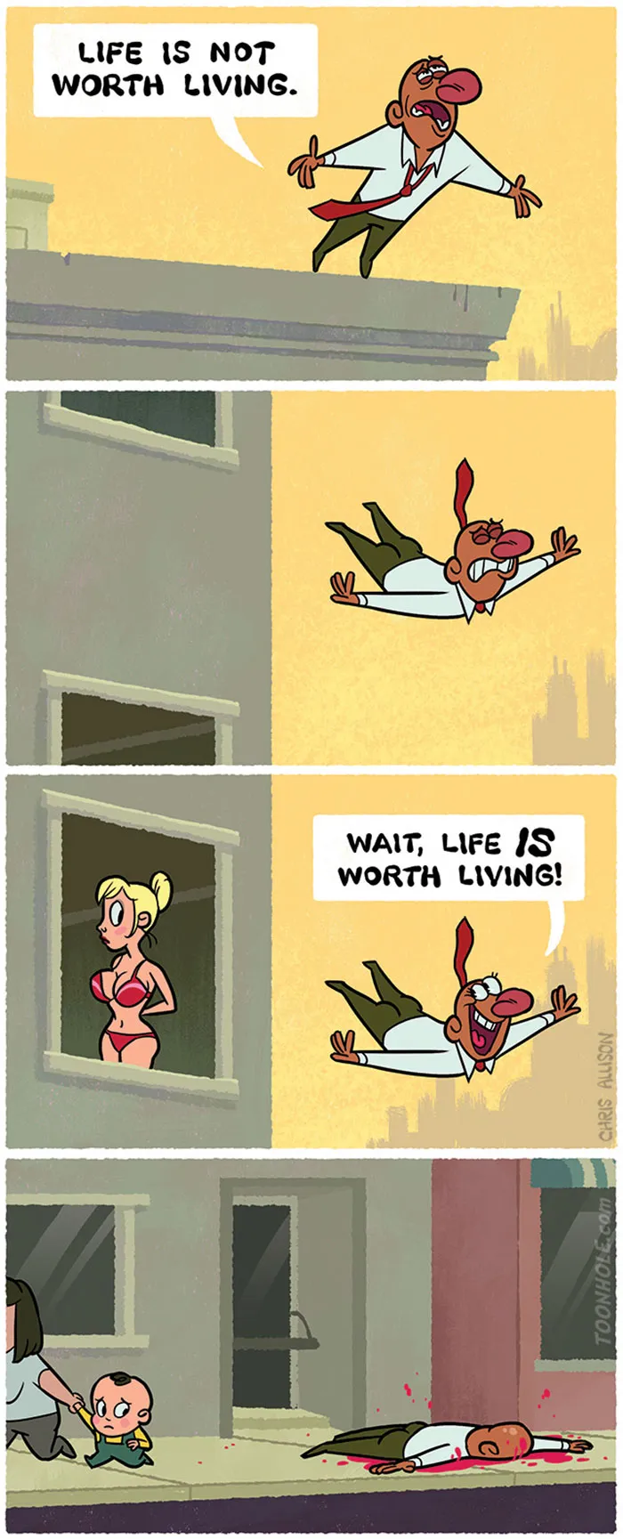 119 Cartoons By Toon Hole That End So Unexpectedly It Will Make You Laugh