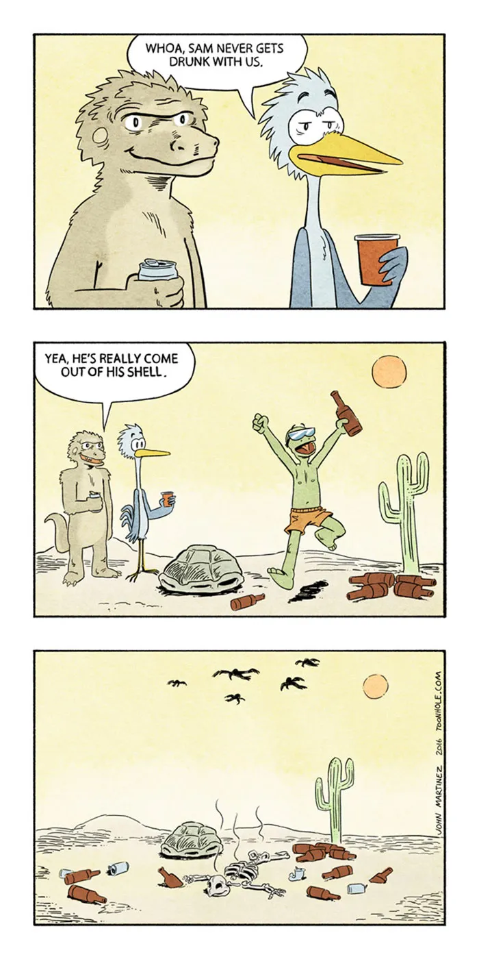 119 Cartoons By Toon Hole That End So Unexpectedly It Will Make You Laugh