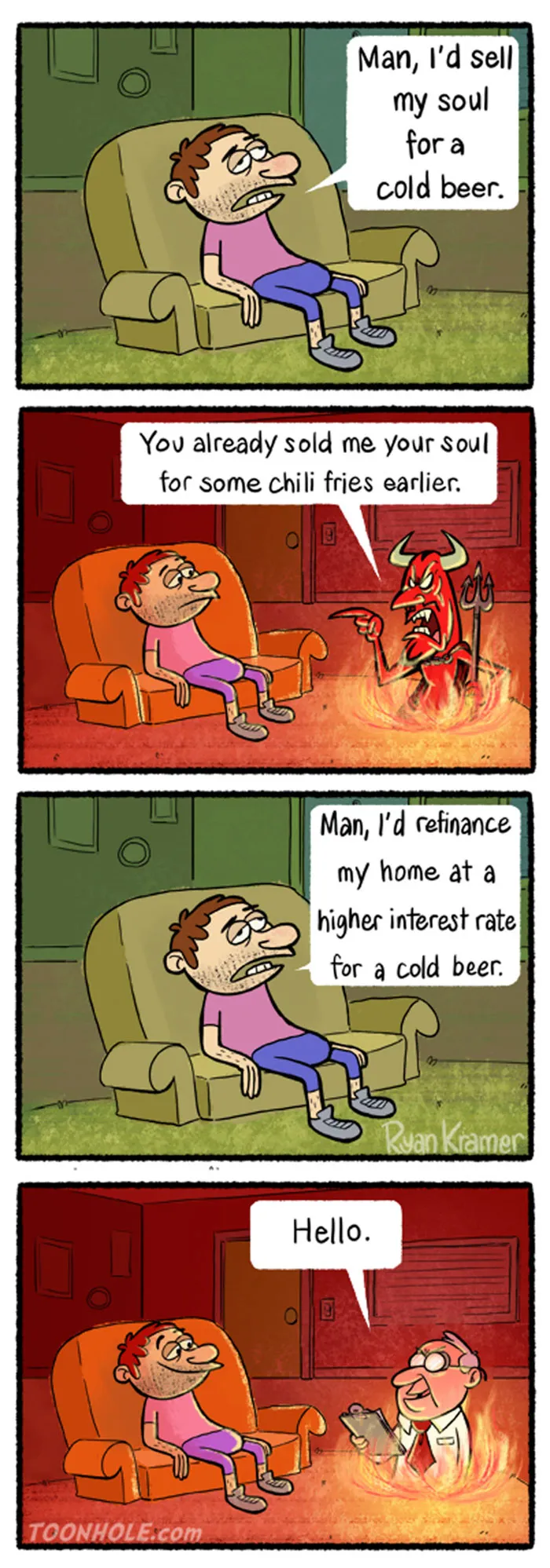119 Cartoons By Toon Hole That End So Unexpectedly It Will Make You Laugh