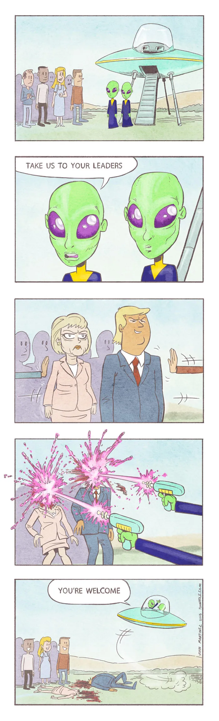 119 Cartoons By Toon Hole That End So Unexpectedly It Will Make You Laugh