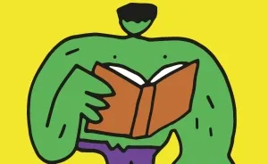 I've Made Doodles Of Superheroes Reading Books