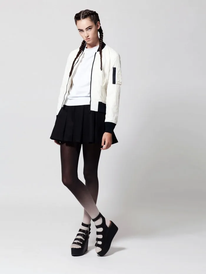 Ombre Tights Hand-Dyed By Tiffany Ju