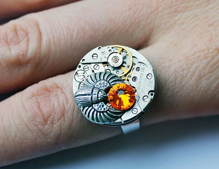 Steampunk Jewelry By This Russian Artist Will Take You Back To Victorian Era