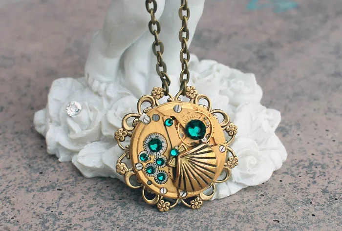 Steampunk Jewelry By This Russian Artist Will Take You Back To Victorian Era