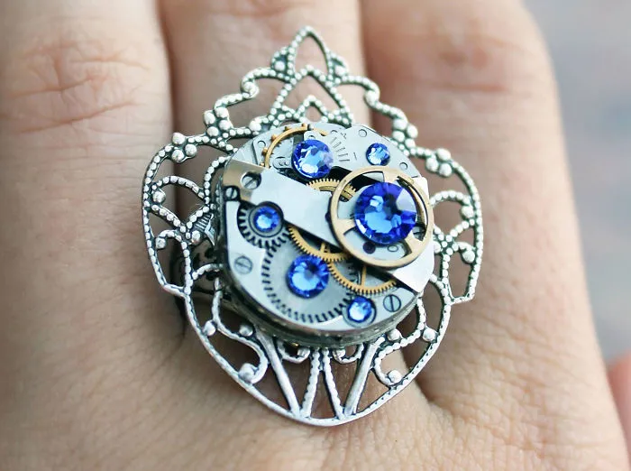 Steampunk Jewelry By This Russian Artist Will Take You Back To Victorian Era