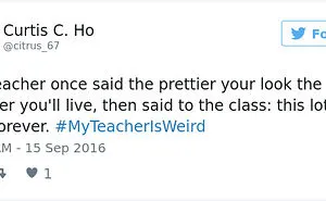 People Share Their Craziest "My Teacher Is Weird" Stories
