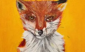 I Made This With Acrylic
