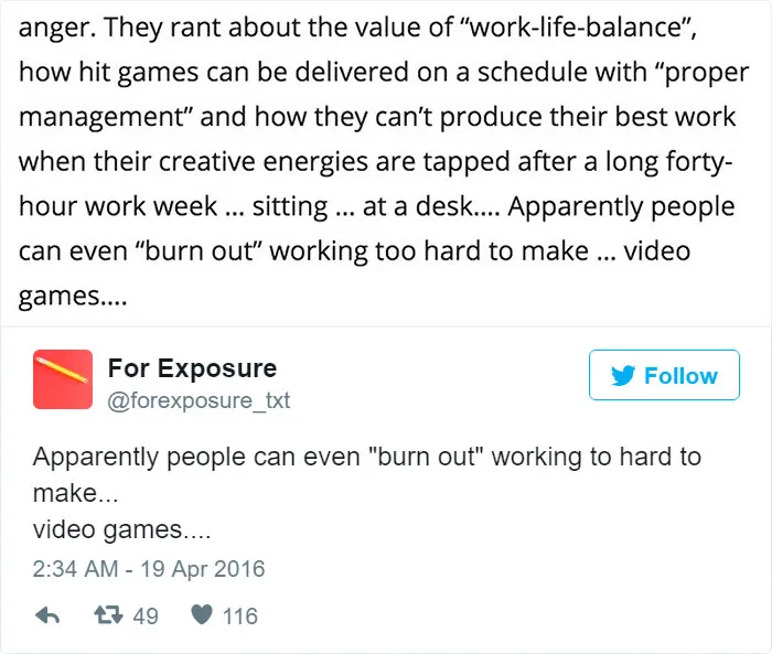 97 People Who Think They Can Pay Artists In "Exposure"