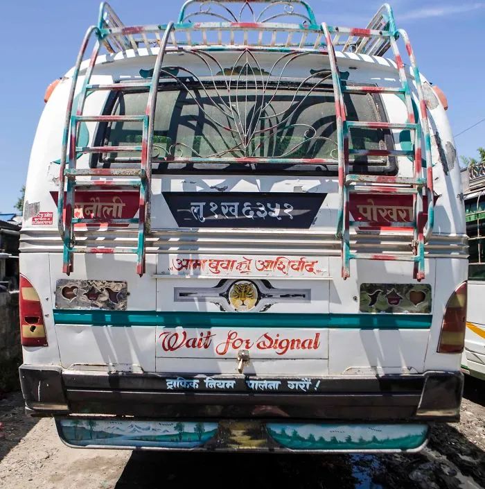 10+ Of The Most Colorful Local Buses In Nepal