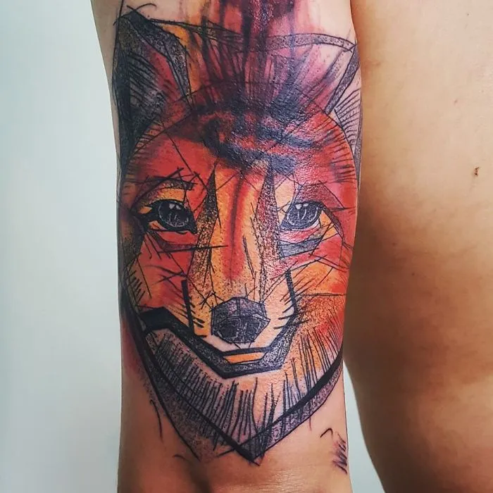 Colorful And Sketchy Tattoos By Vesna