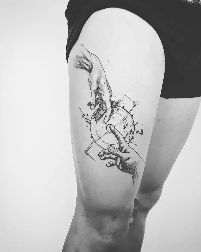 Colorful And Sketchy Tattoos By Vesna