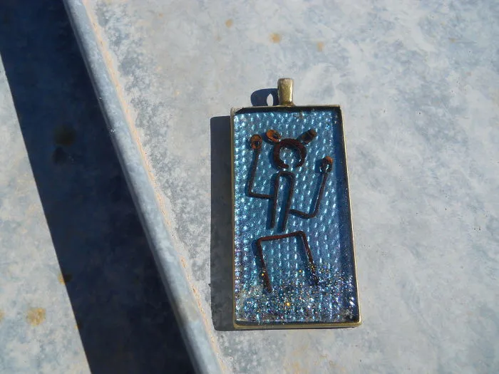 "Life After Discard," My Wife Takes Rusty Metal Bits And Trash From The Desert And Makes Upcycled Happy Jewelry