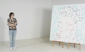 I Will Create Elvis Presley Painting From 9000 Wooden Circles Engraved With Your Message