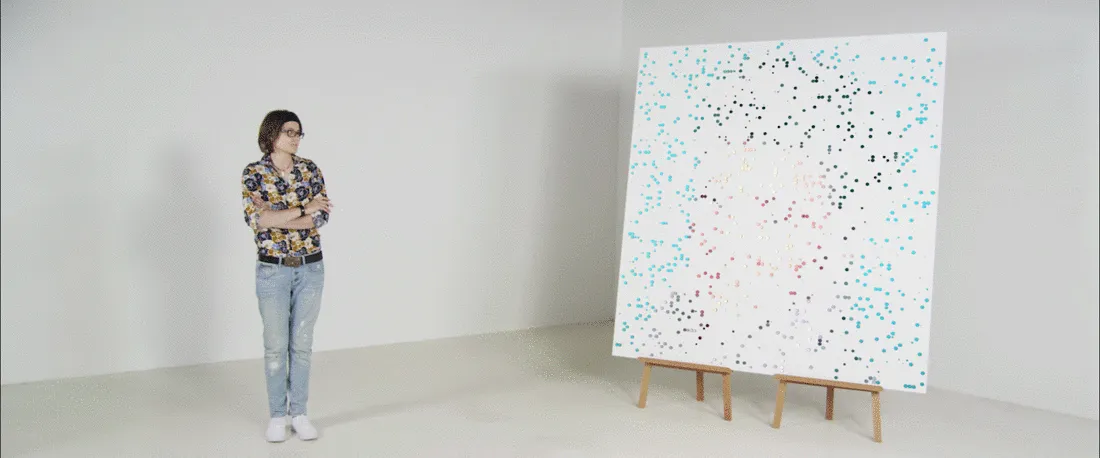 I Will Create Elvis Presley Painting From 9000 Wooden Circles Engraved With Your Message