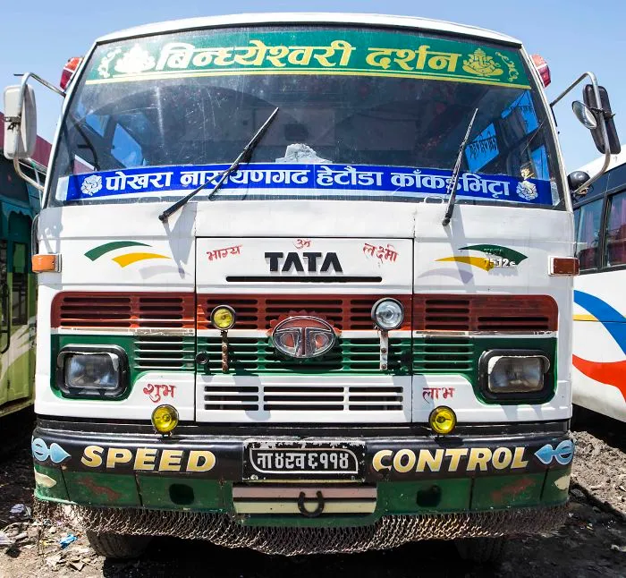 10+ Of The Most Colorful Local Buses In Nepal