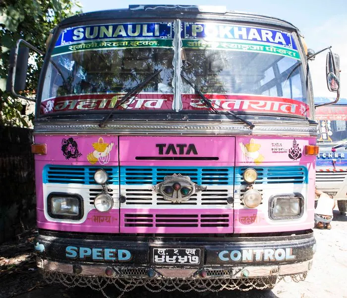 10+ Of The Most Colorful Local Buses In Nepal