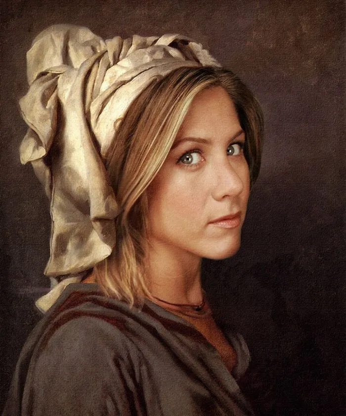 Jennifer Aniston By Mandrak