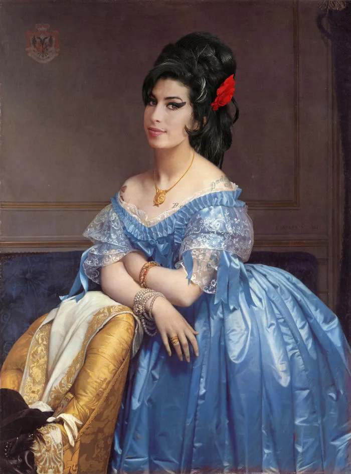 Amy Winehouse By Devilmoon