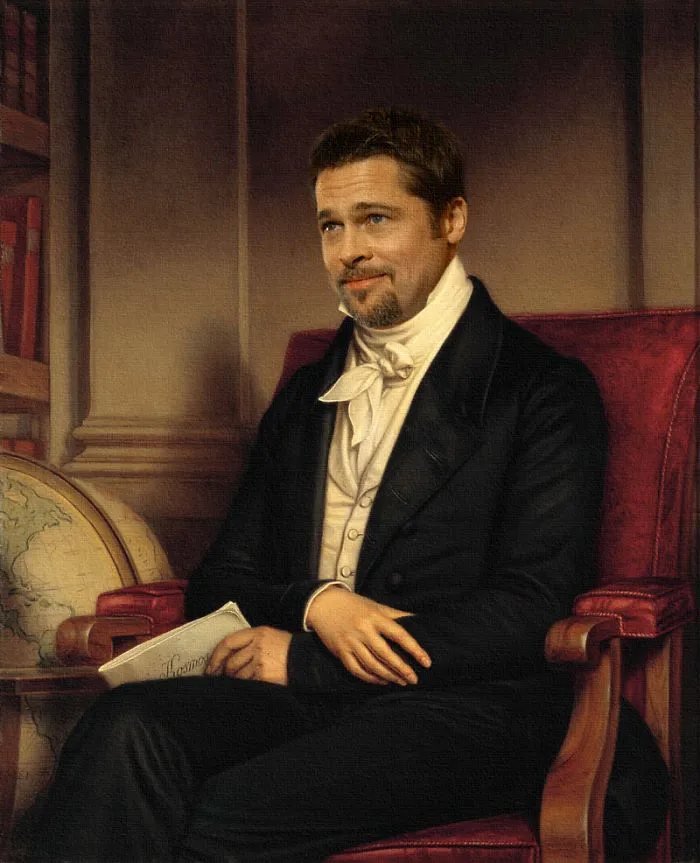 Brad Pitt By Darcio Nunciatelli