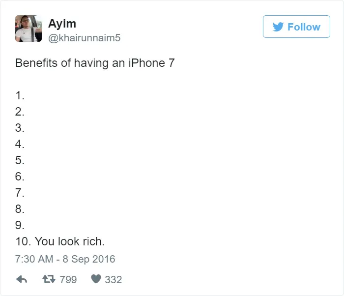 80 Of The Funniest Reactions To The New iPhone 7