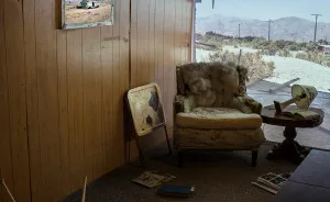 In Trail's End, Photographs And Found Objects Combine To Create A Reconstructed Lost Home