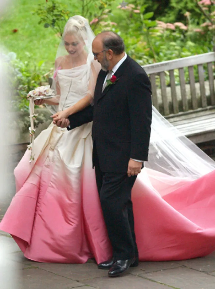 Dip Dye Wedding Dress Trend Will Make Your Big Day More Colorful