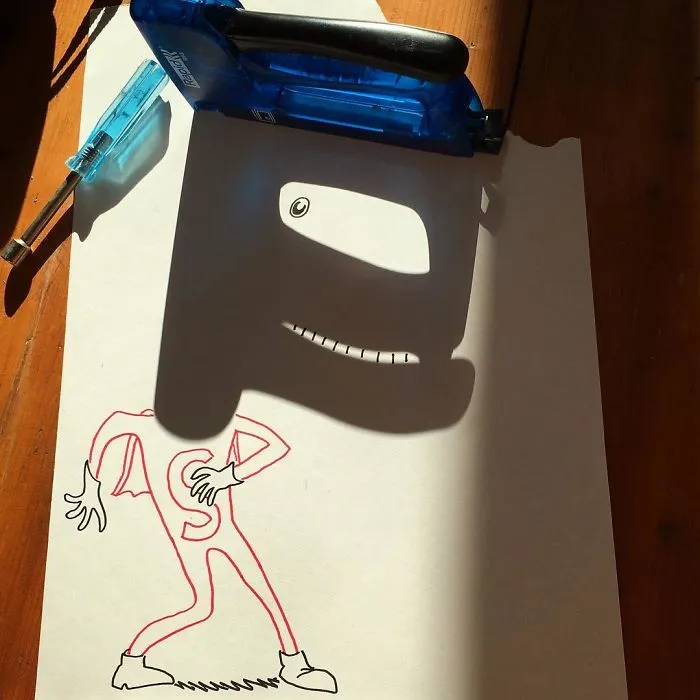 With So Many Loose Ends, This Clearly Was A Case For Stapler Man!