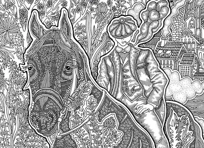 I Create Higly Detailed Drawings Of Horses