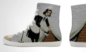 We Designed 12 Sneakers With Banksy’s Work That Will Make You Feel Rebellious