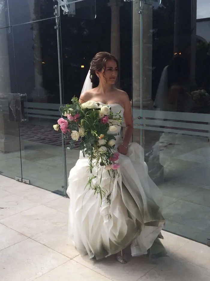 Dip Dye Wedding Dress Trend Will Make Your Big Day More Colorful